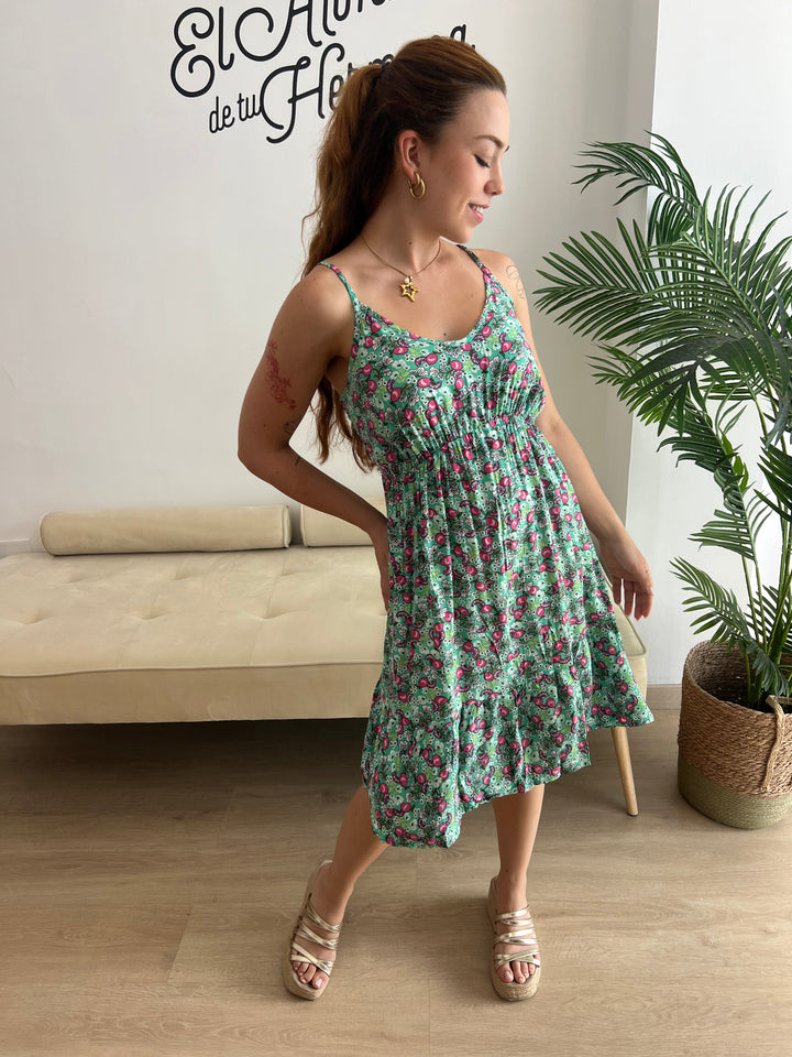 Vestido Anita verde