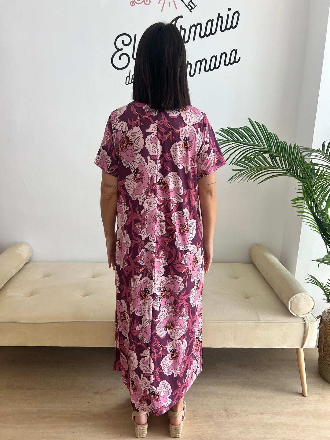 Vestido Corina morado