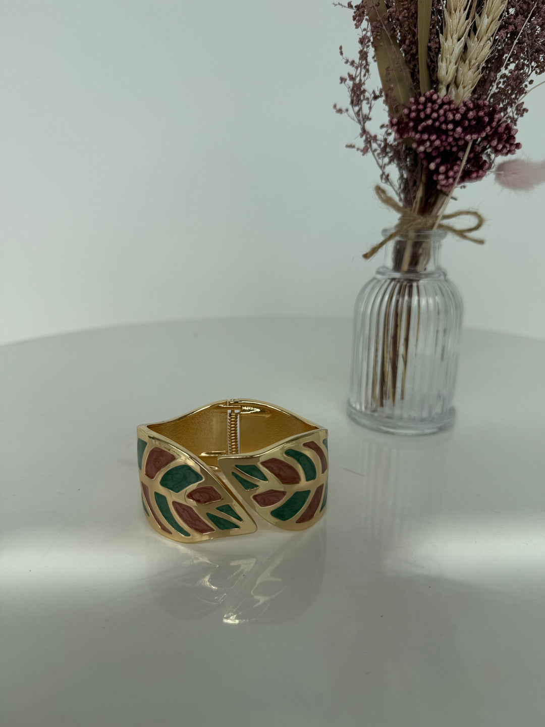 Pulsera Hoja multicolor (no acero)