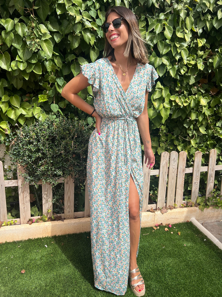 Vestido Alicia Turquesa