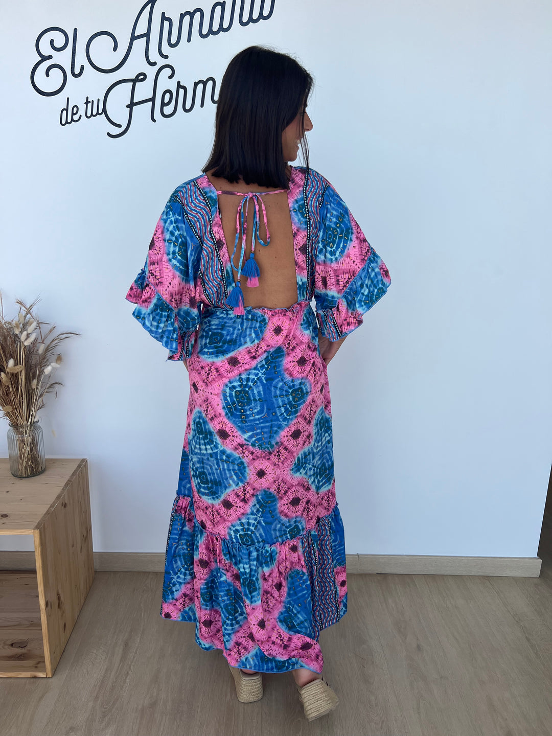 Vestido Kiran azul