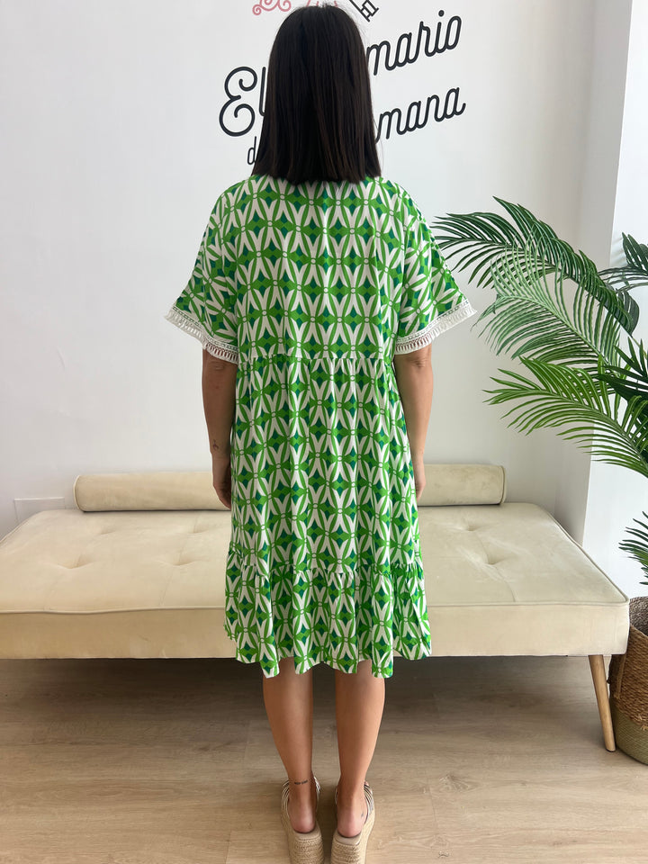 Vestido Amara verde