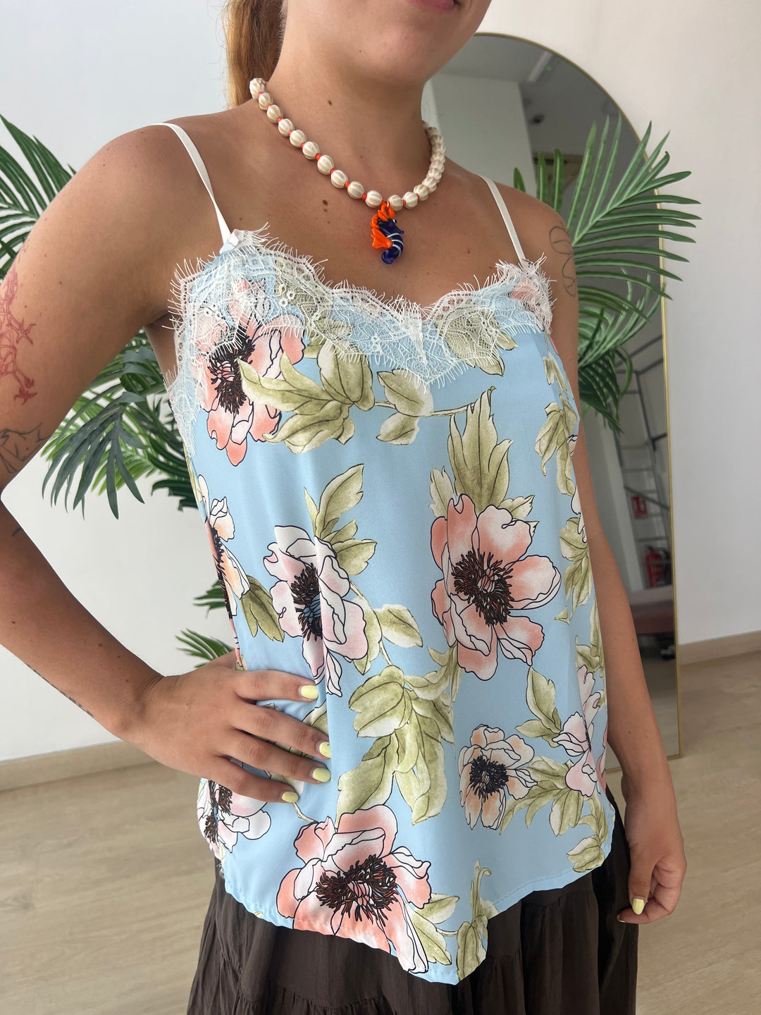 Top Sía celeste