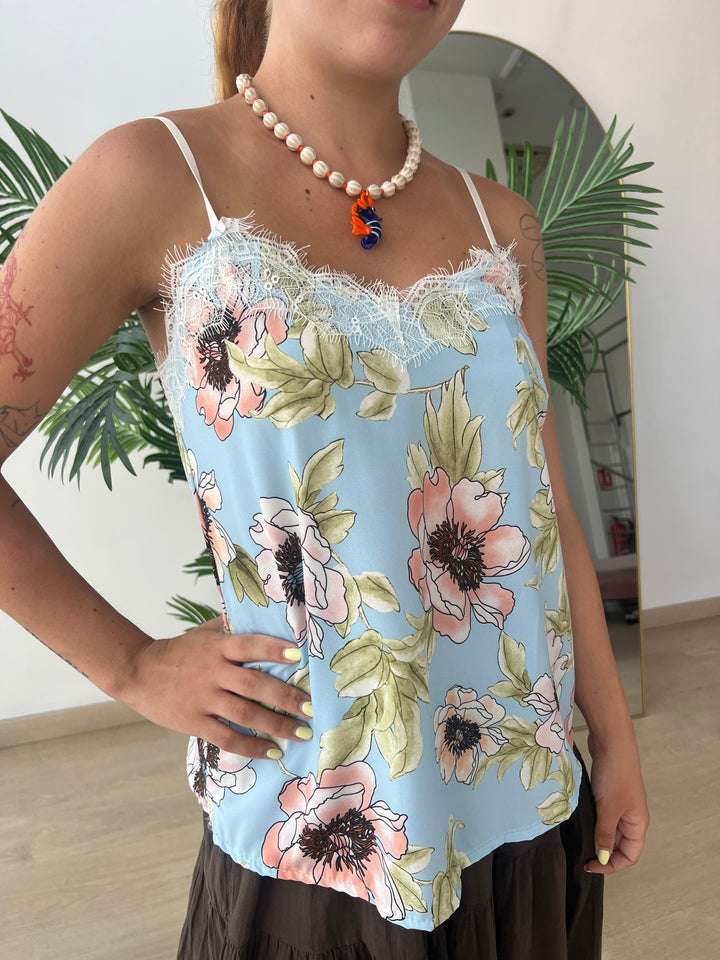 Top Sía celeste