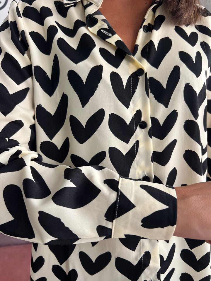 Camisa Corazones