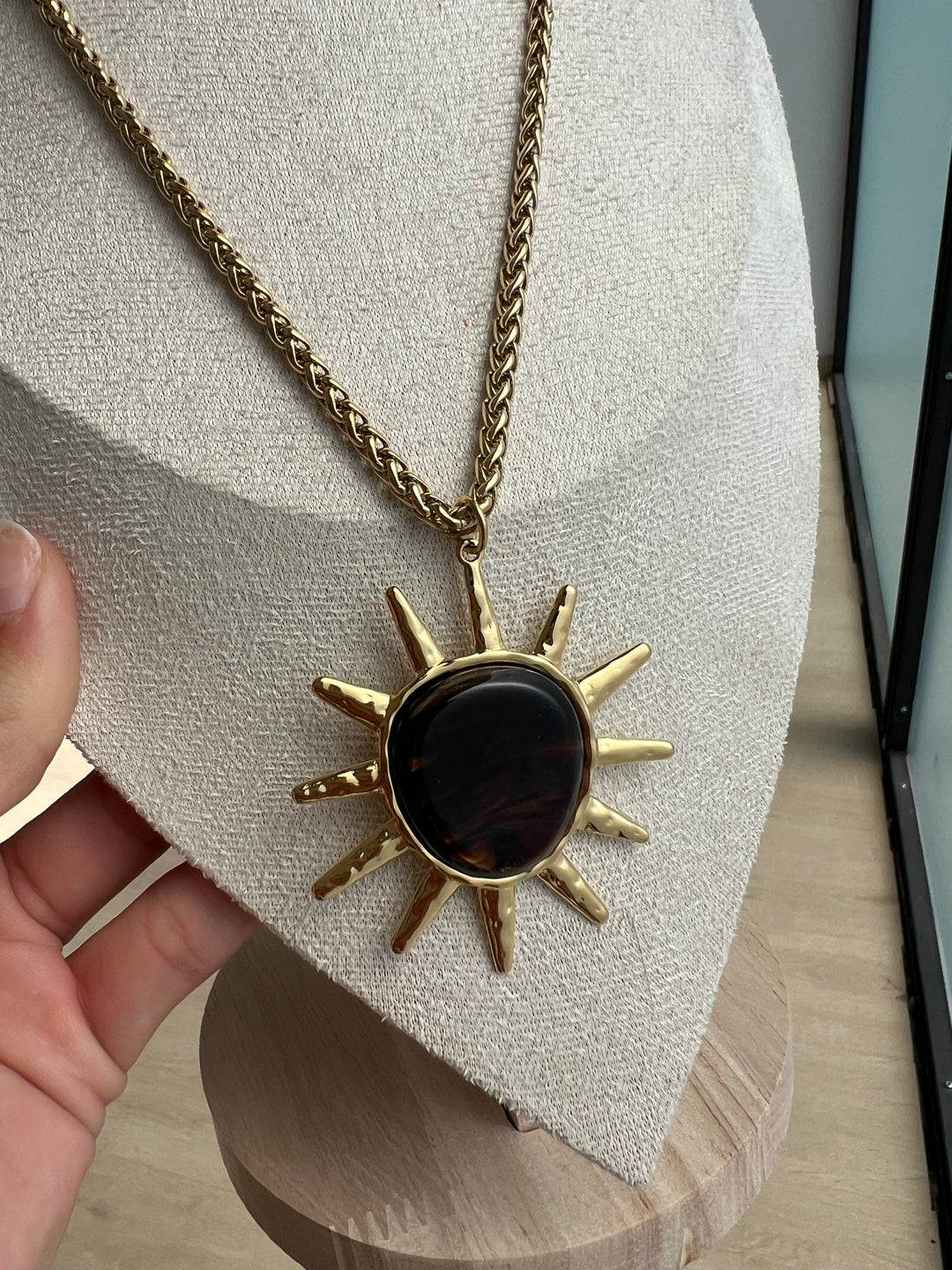 Collar Ágata (acero)