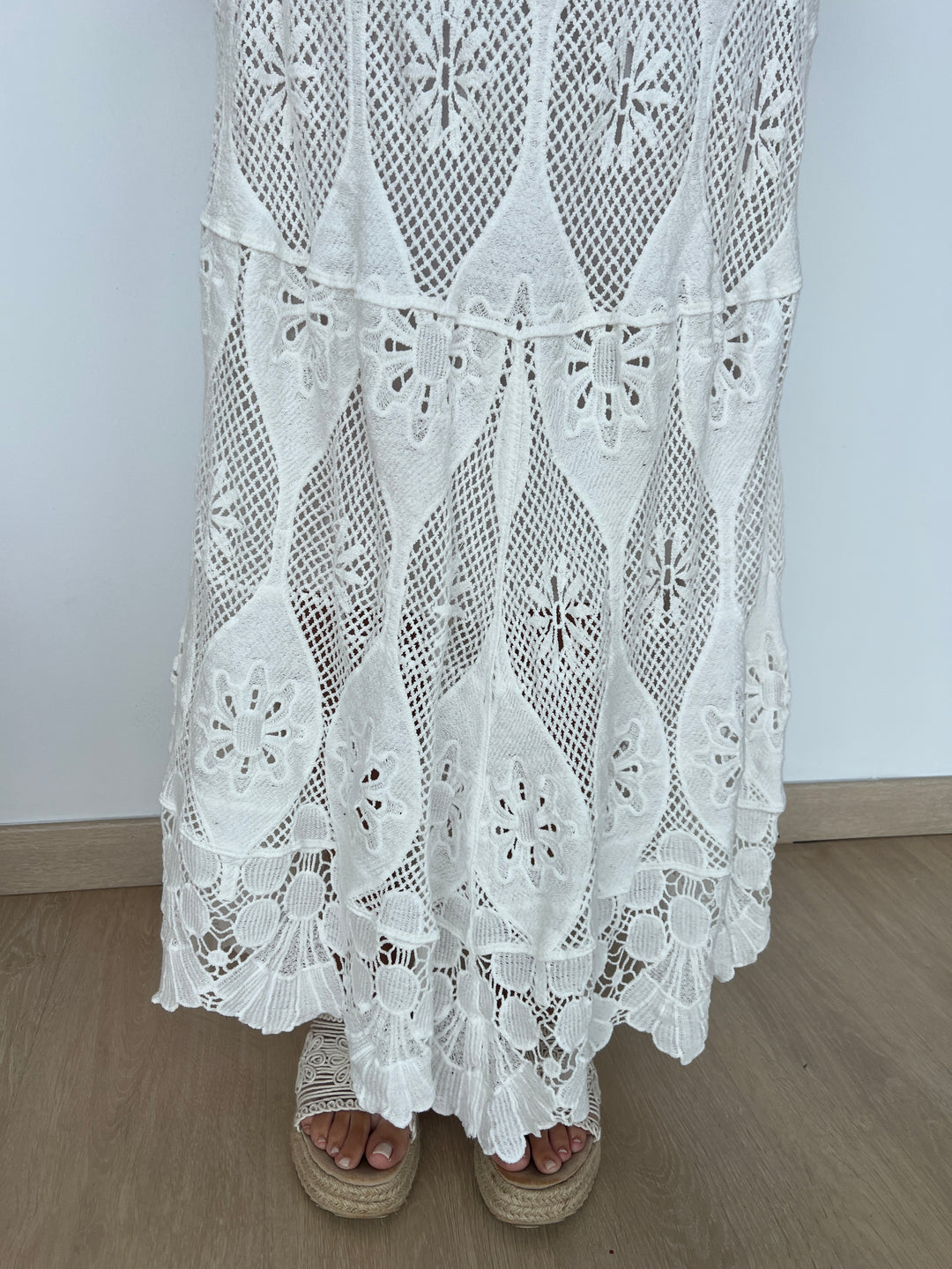 Falda Nuria blanco