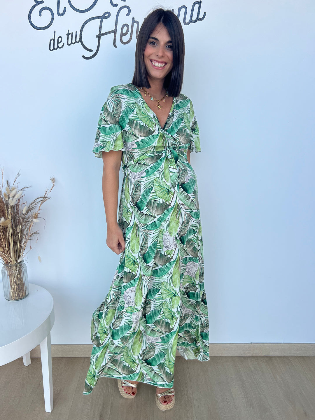 Vestido Beth verde