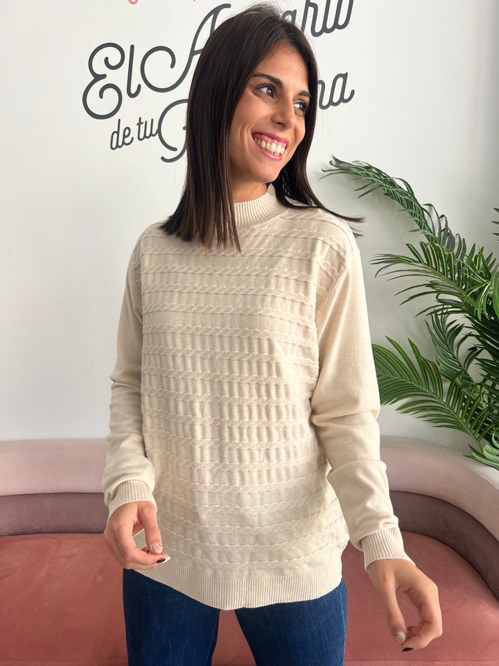 Jersey Angélica beige