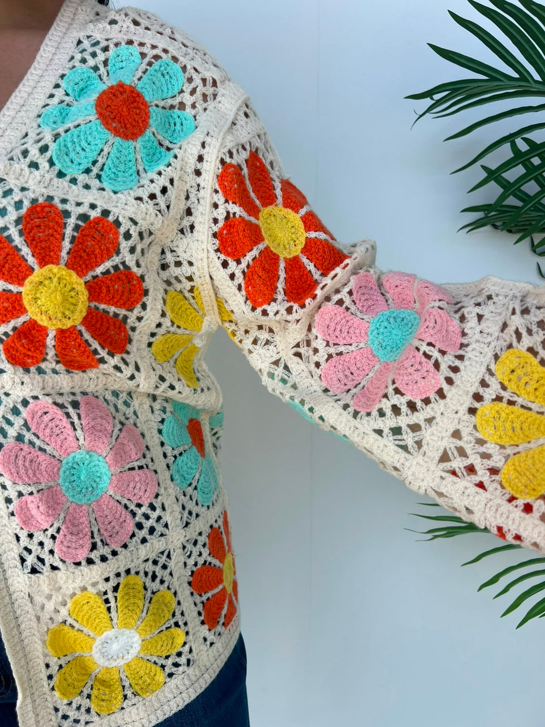 Chaqueta Rocío turquesa