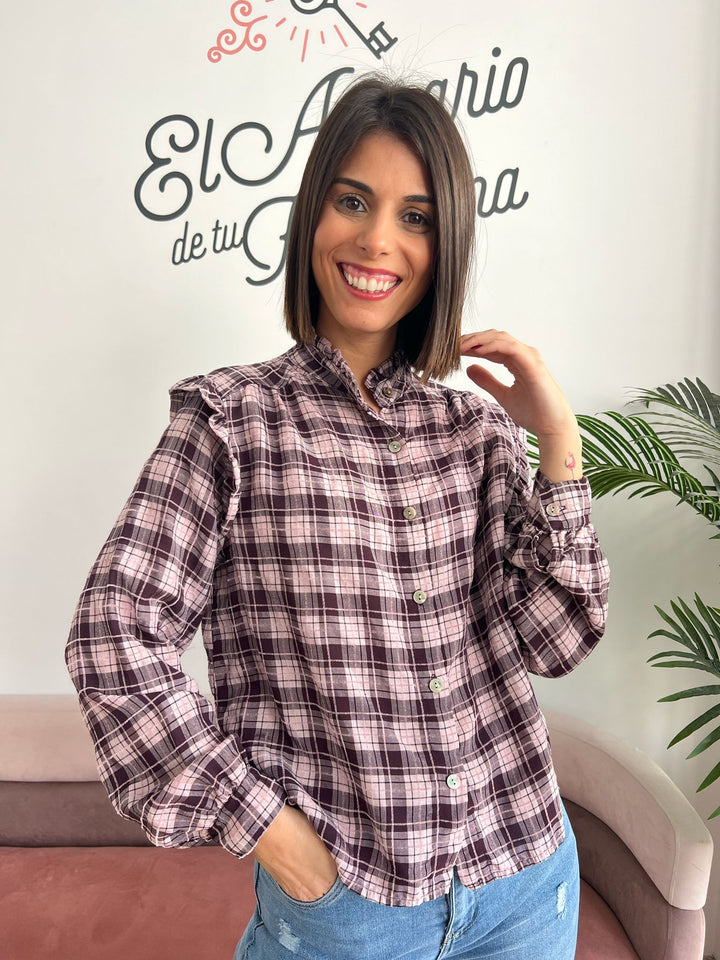Camisa Susana morado