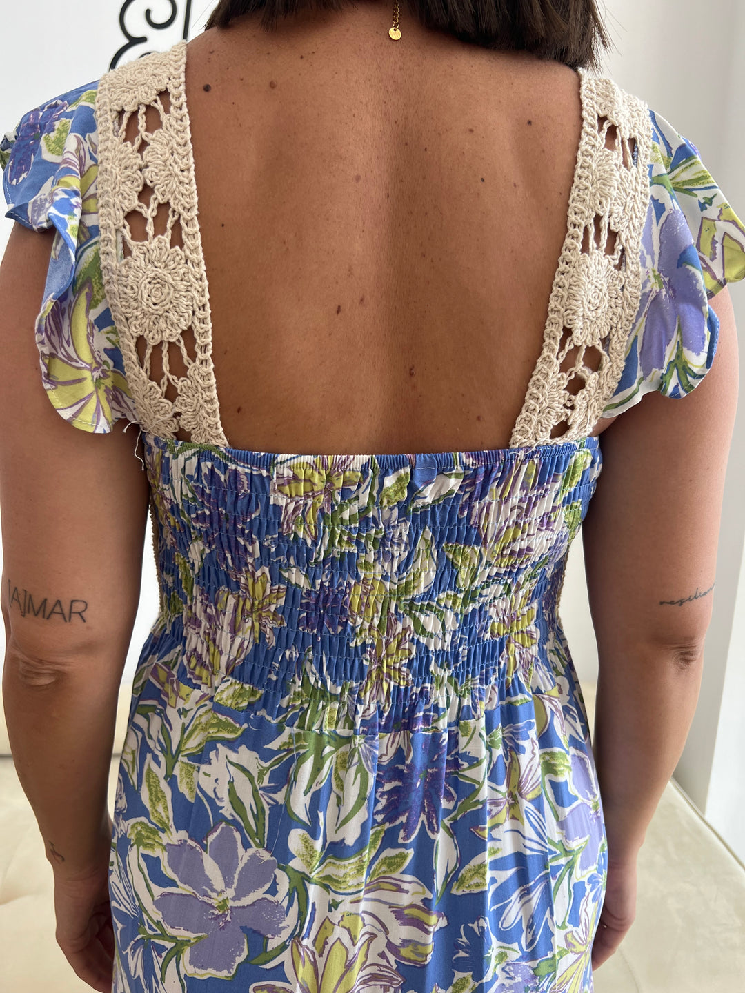 Vestido Celia azul