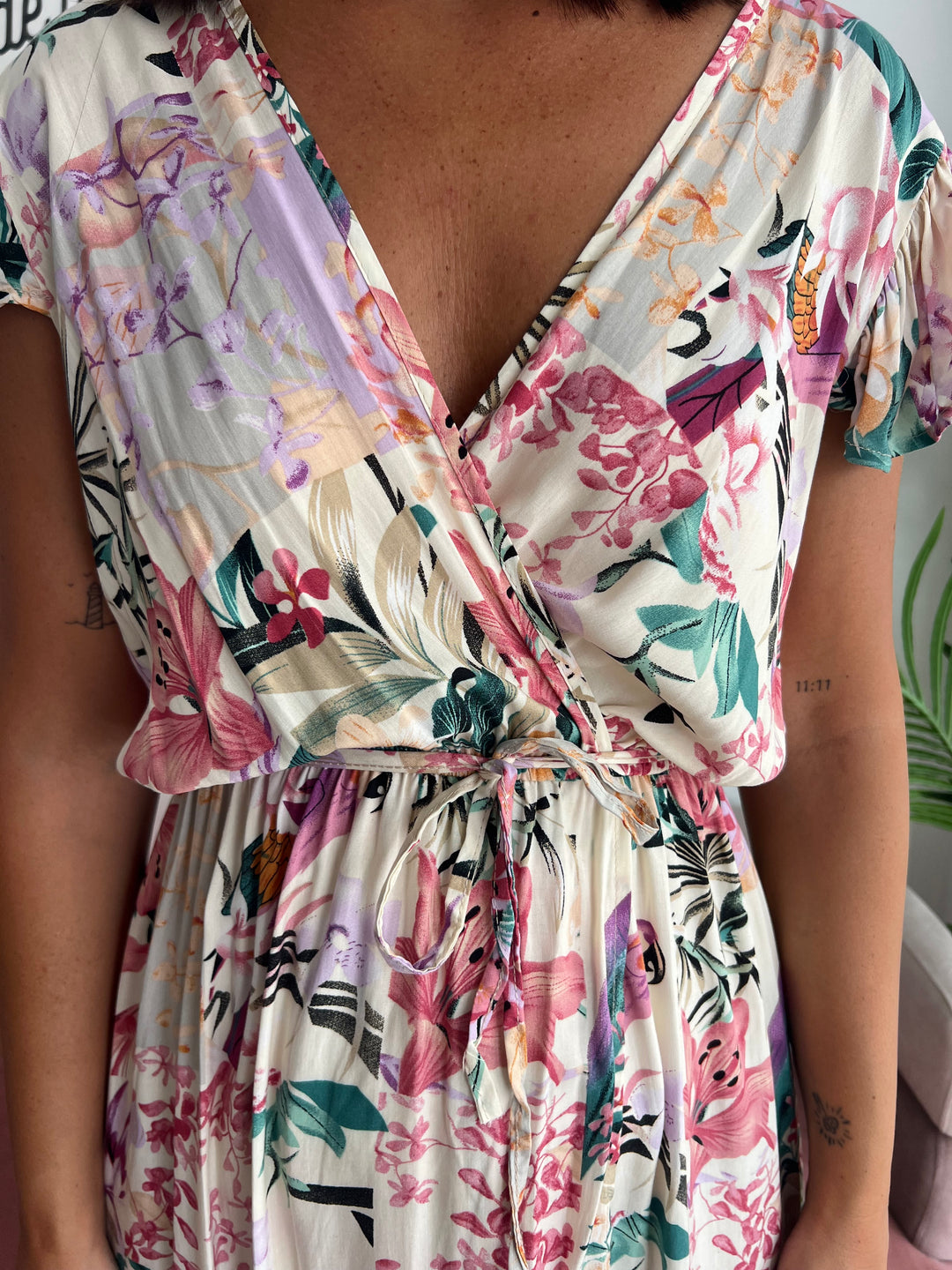 Vestido Ainhoa beige
