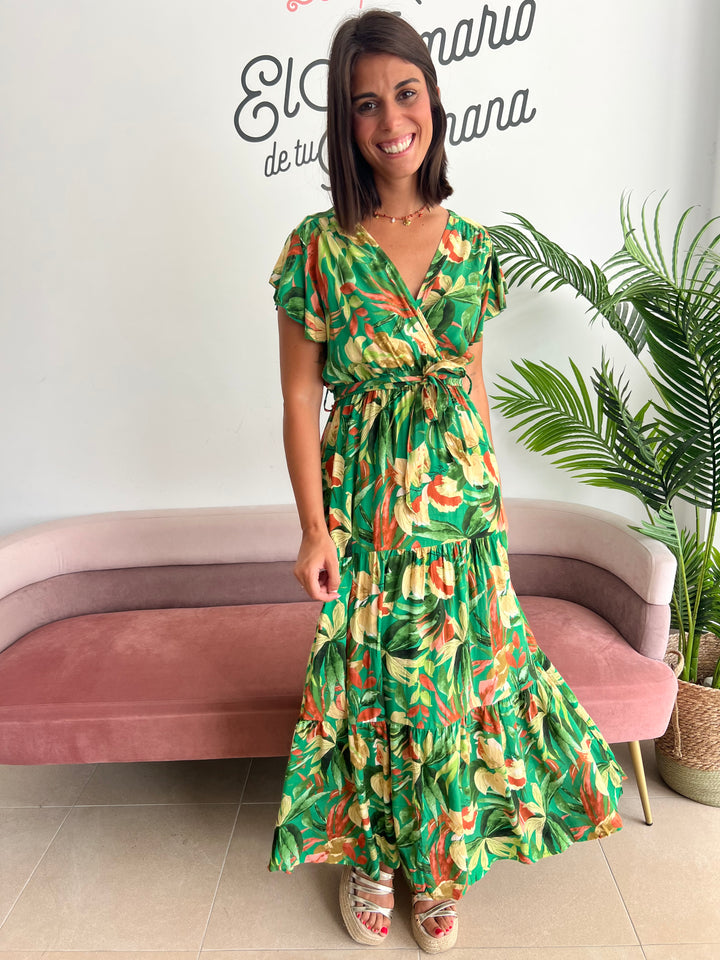 Vestido Valentina verde