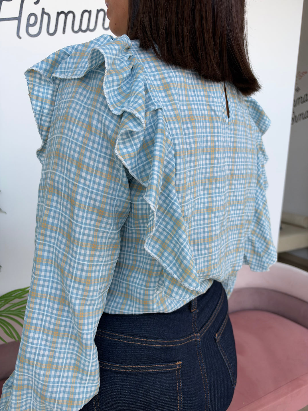 Blusa Lidia celeste