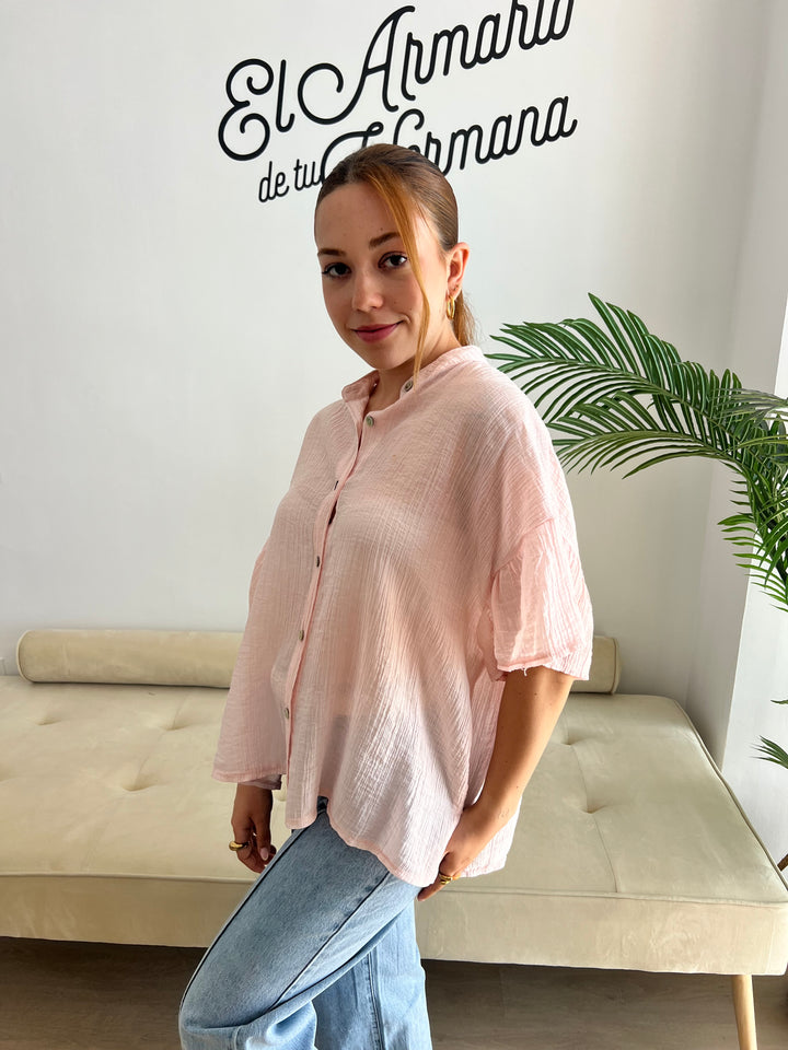 Camisa Sara rosa