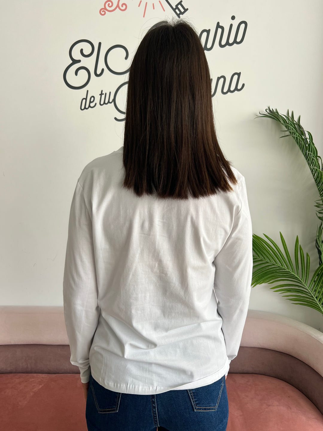 Camiseta Love blanco