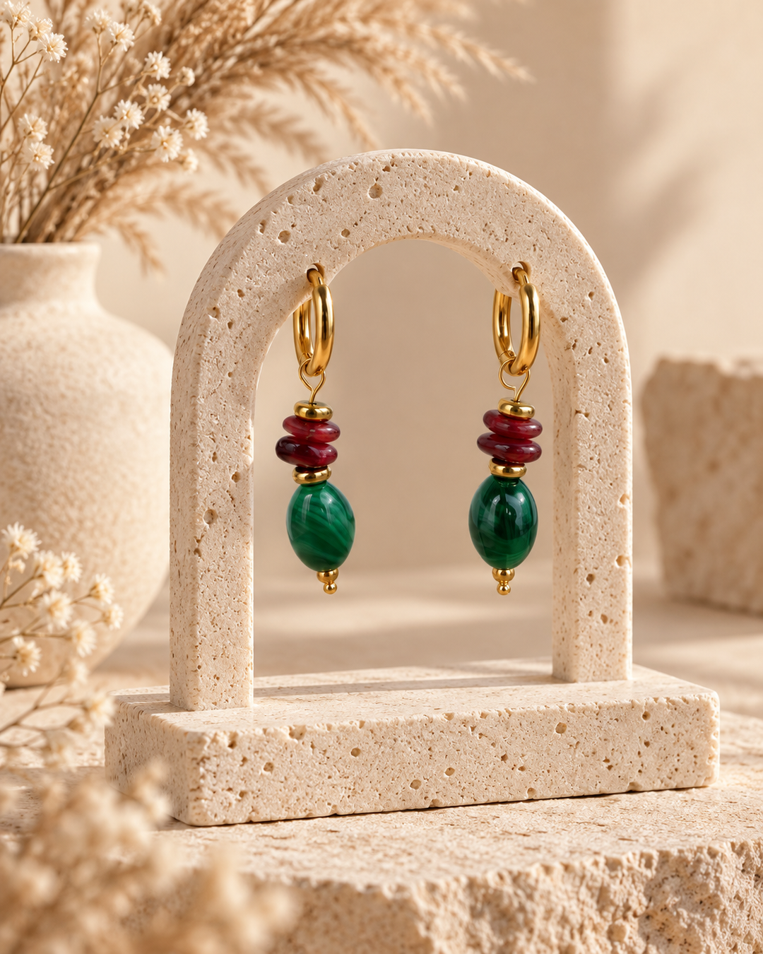 Pendientes Viena (acero)