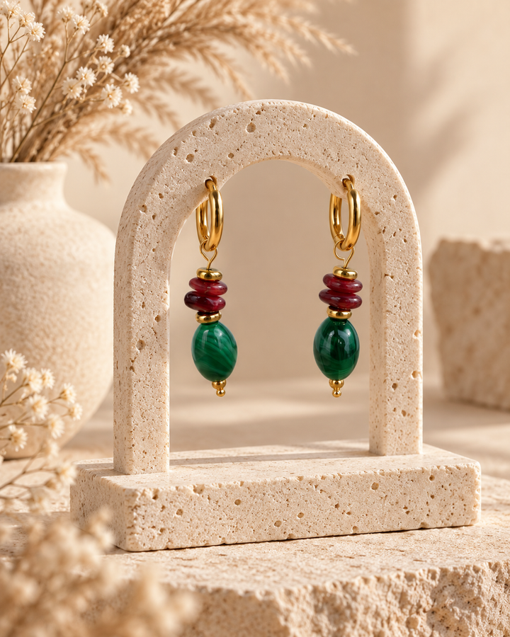 Pendientes Viena (acero)