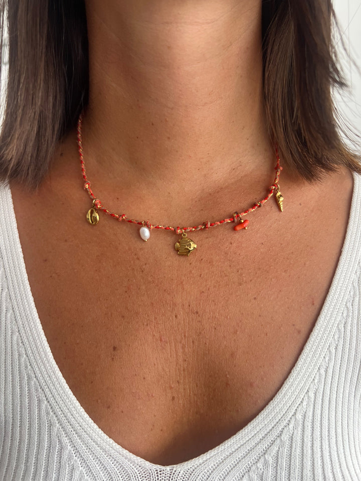 Collar Acero Mar