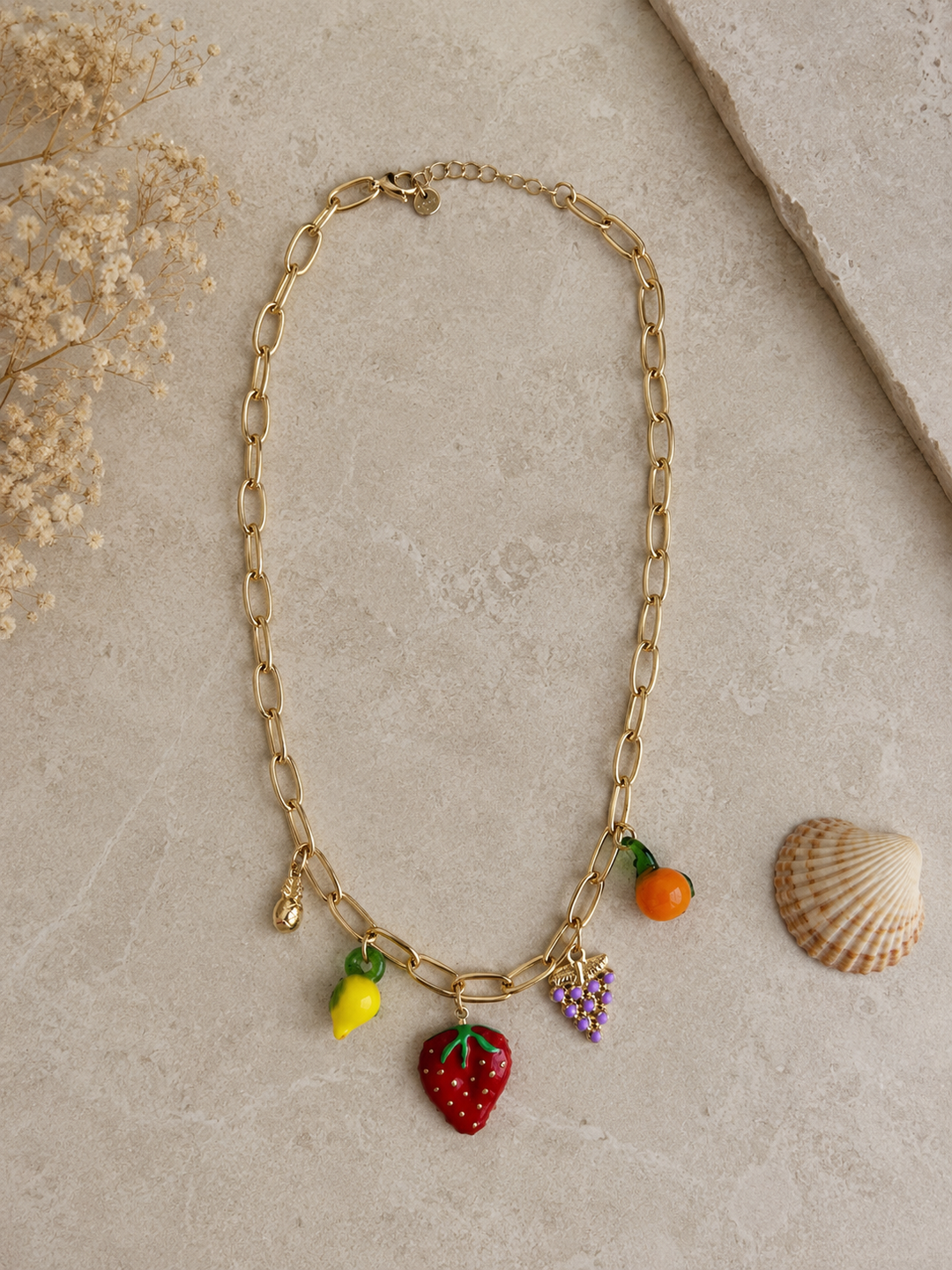 Collar Frutas (acero)