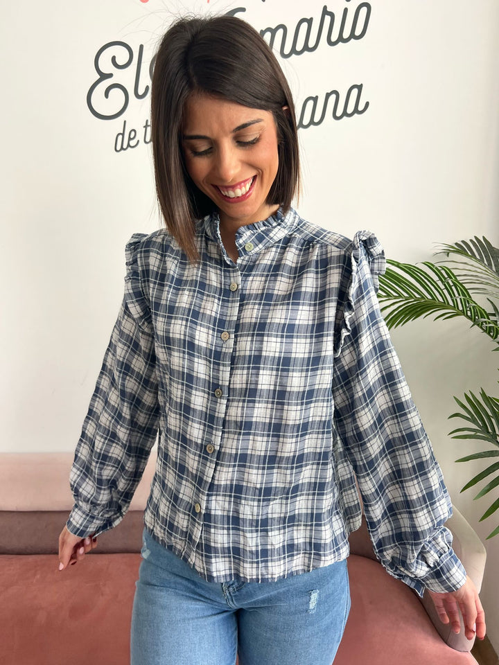 Camisa Susana azul