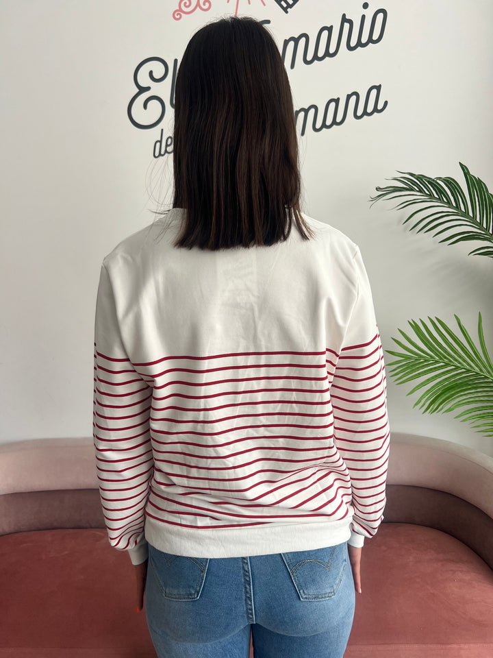 Sudadera Heart rojo