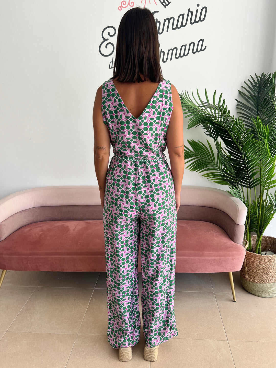 Mono Ángela verde