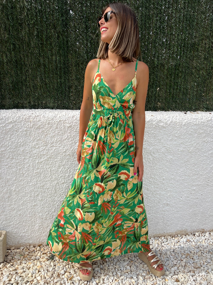 Vestido Valeria verde