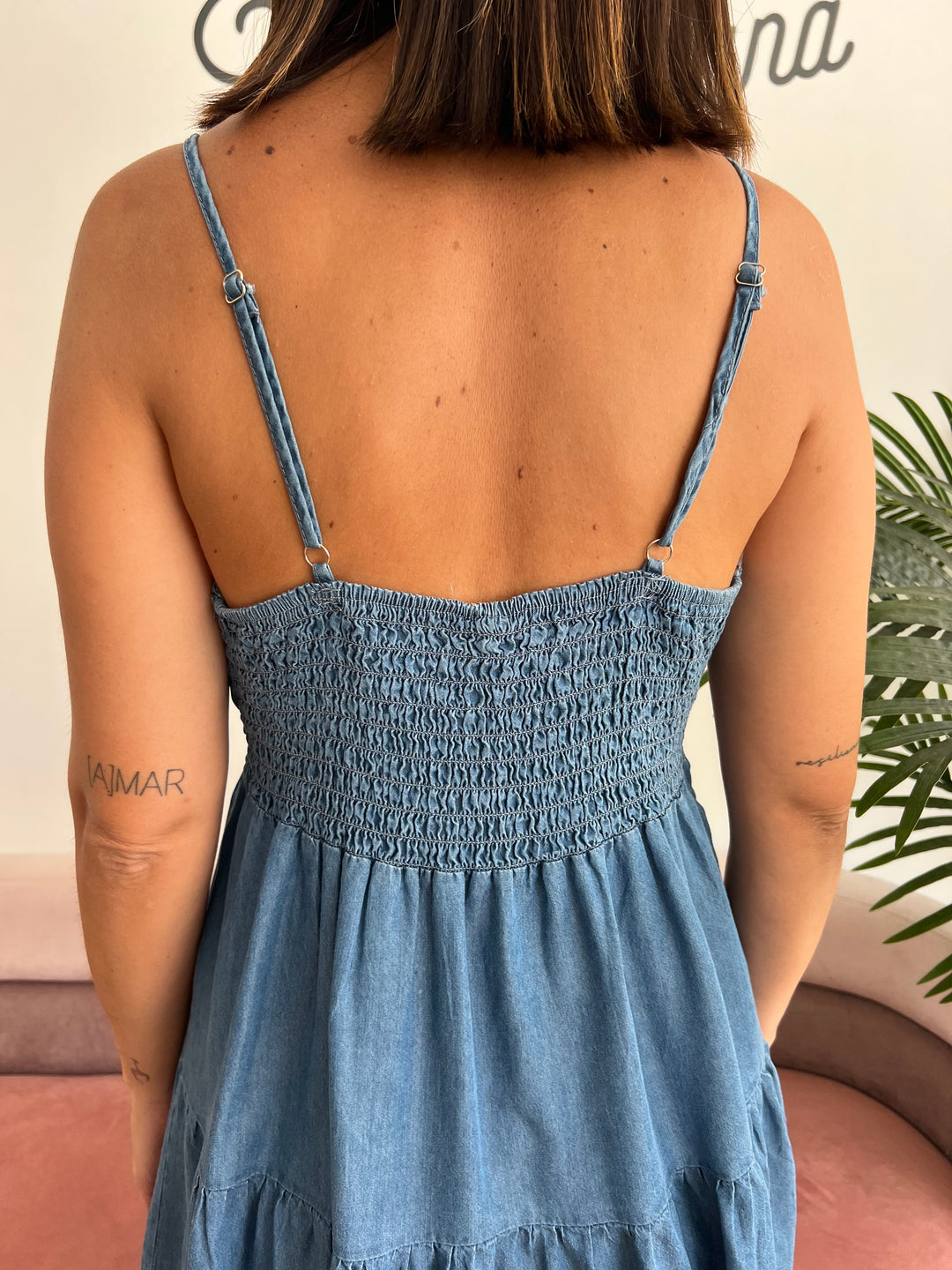 Vestido Denim oscuro