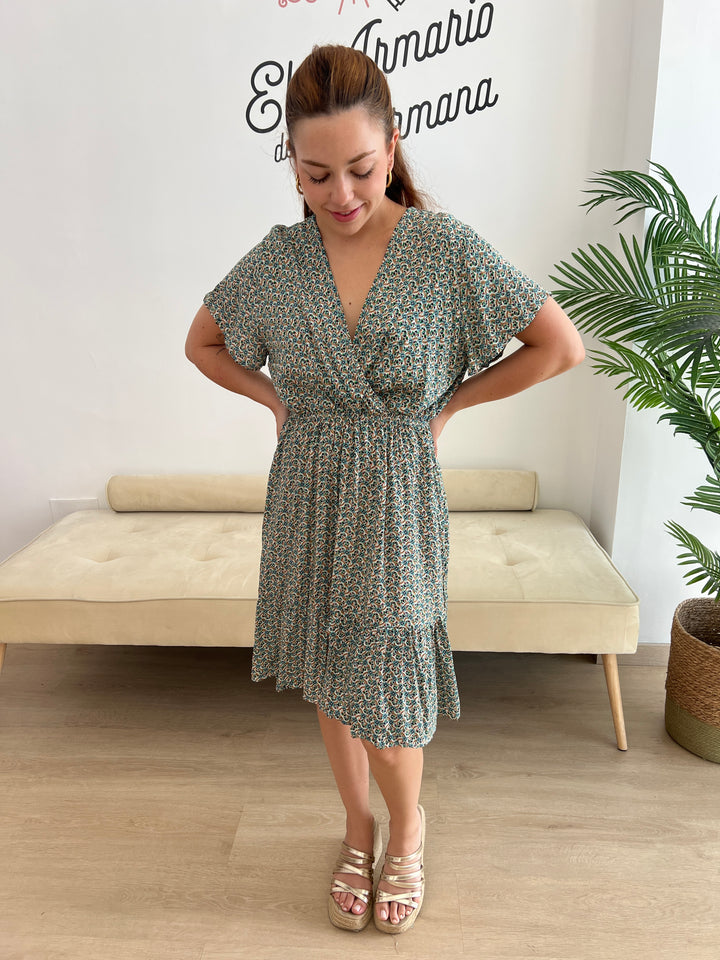 Vestido Pilar camel