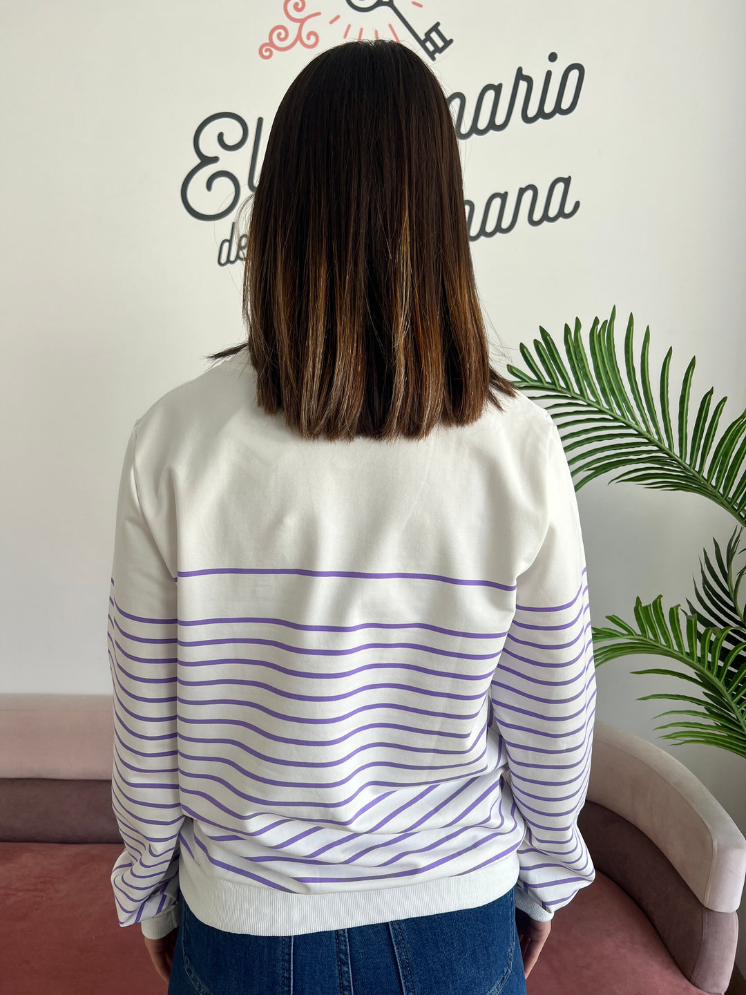 Sudadera Helen morado