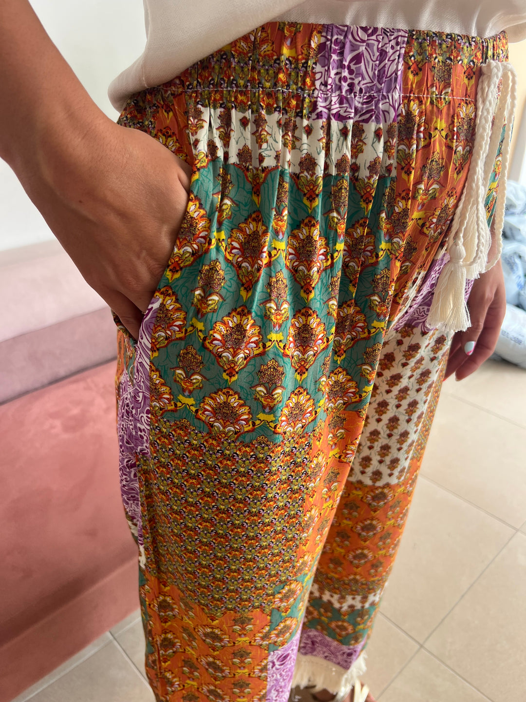 Pantalón Camila naranja