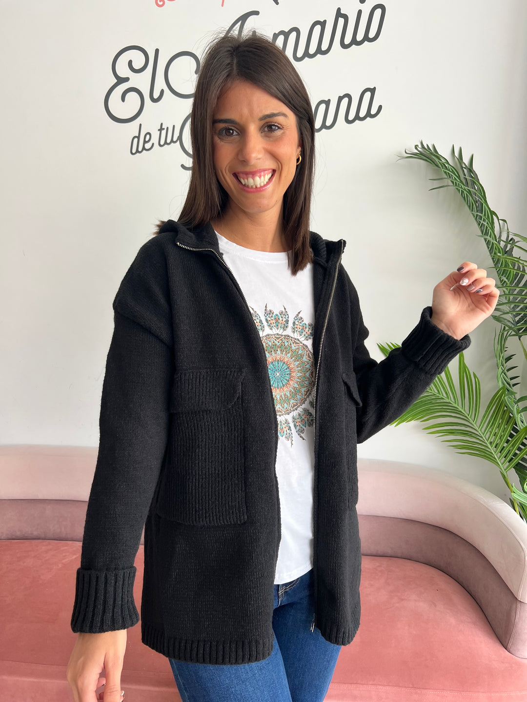 Chaqueta Begoña negro