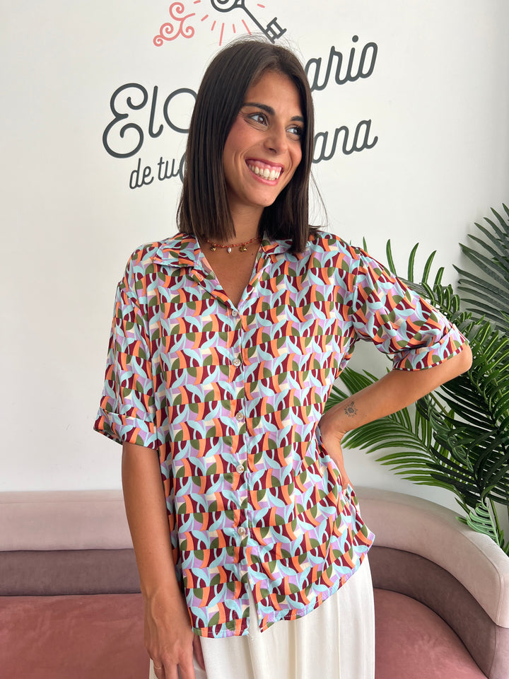 Camisa Sofi azul