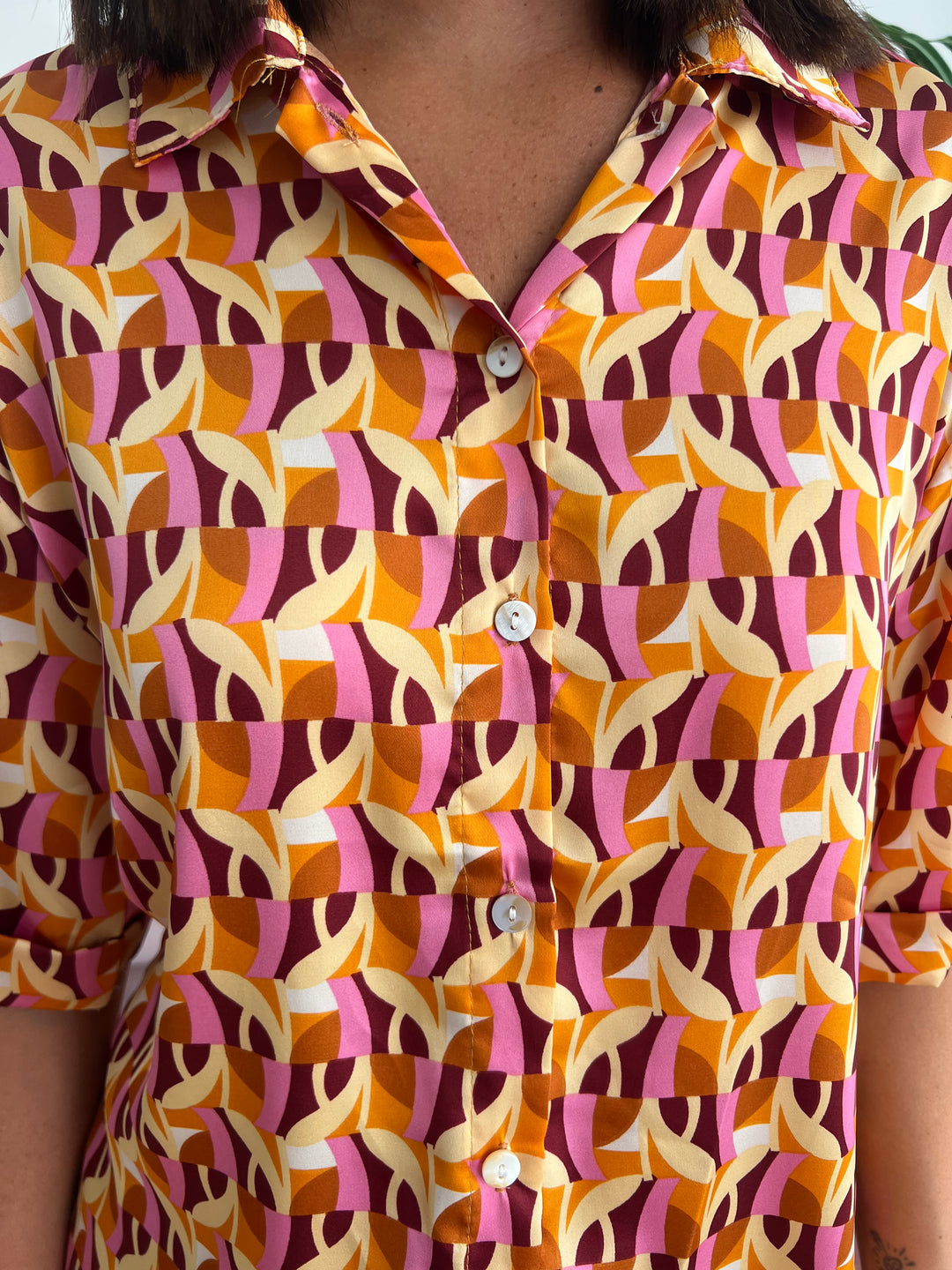 Camisa Sofi naranja