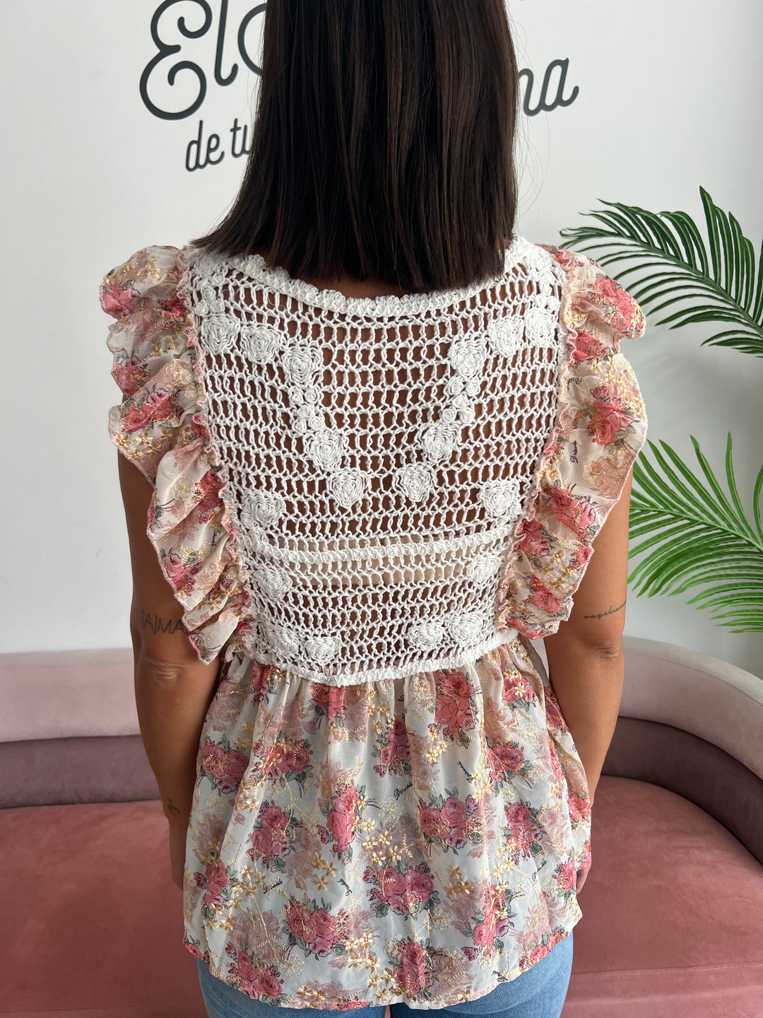 Blusa Lali rosa