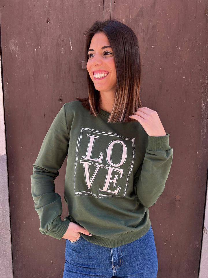 Sudadera Valen verde