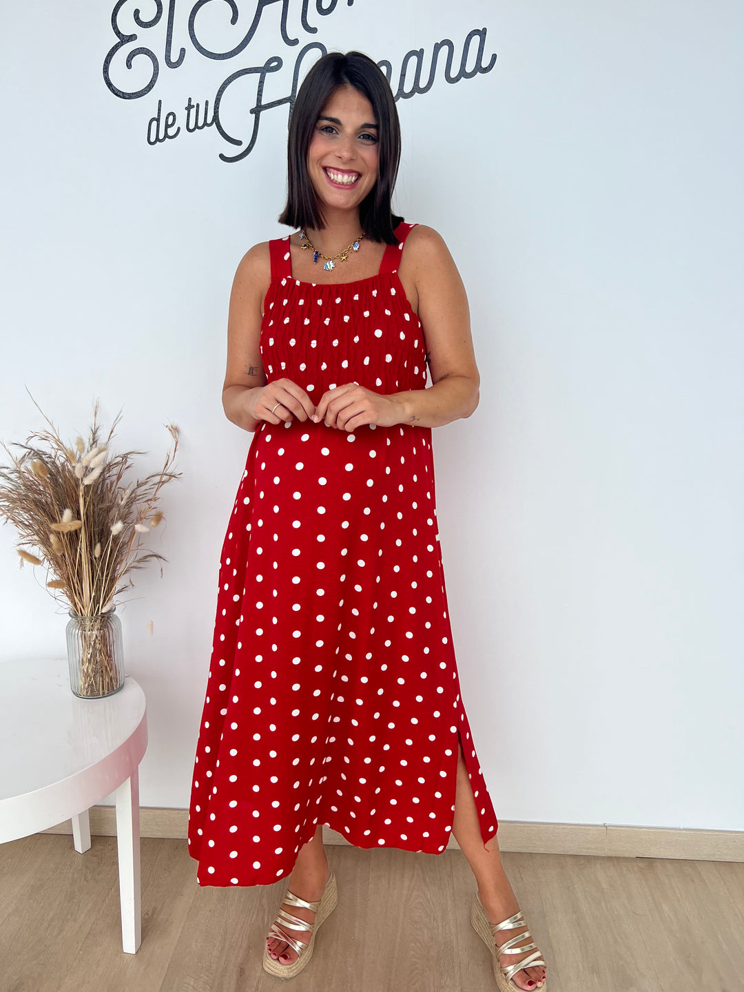 Vestido Cameron rojo