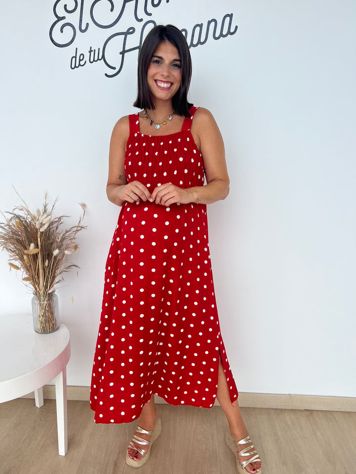 Vestido Cameron rojo