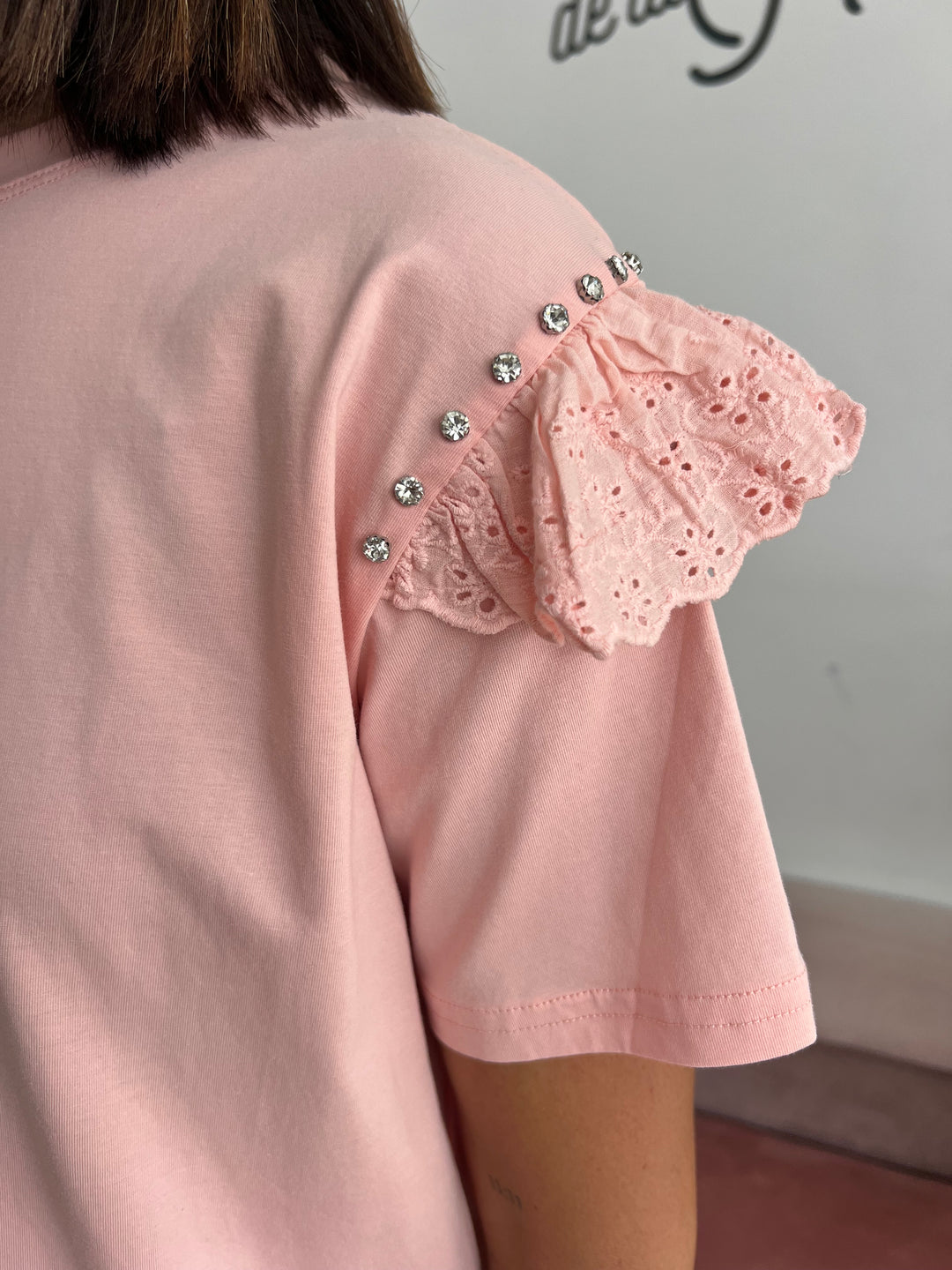 Camiseta Silvia rosa
