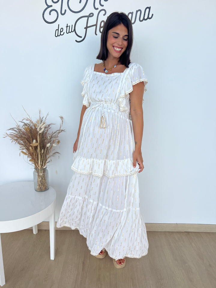 Vestido Sumitra blanco