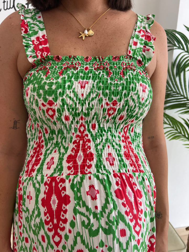 Vestido Merche verde