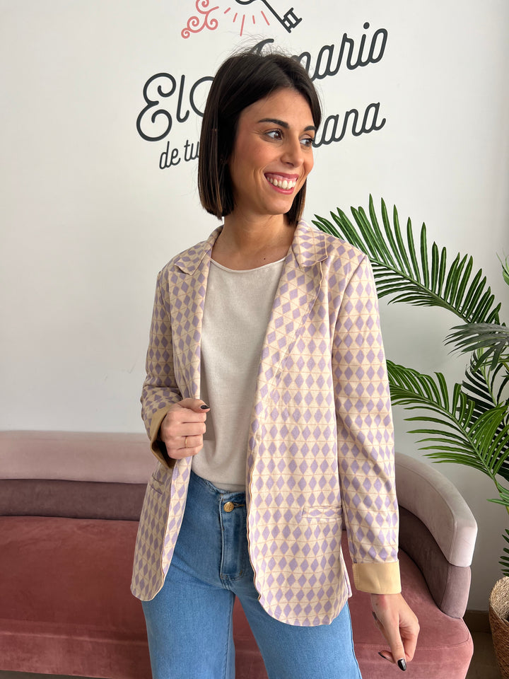 Chaqueta Estela malva