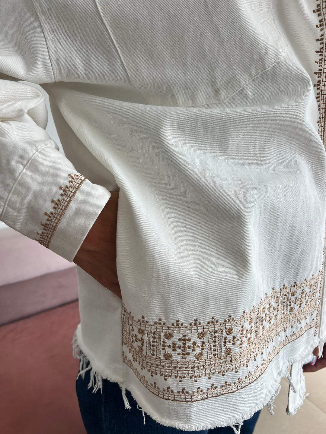 Chaqueta Andrea camel