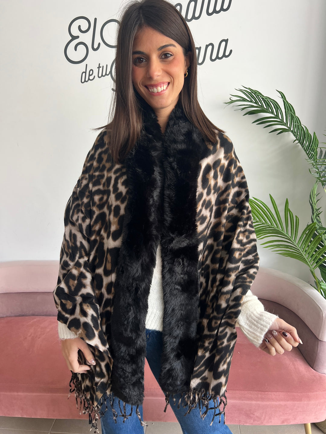 Bufanda Pañoleta Leopardo