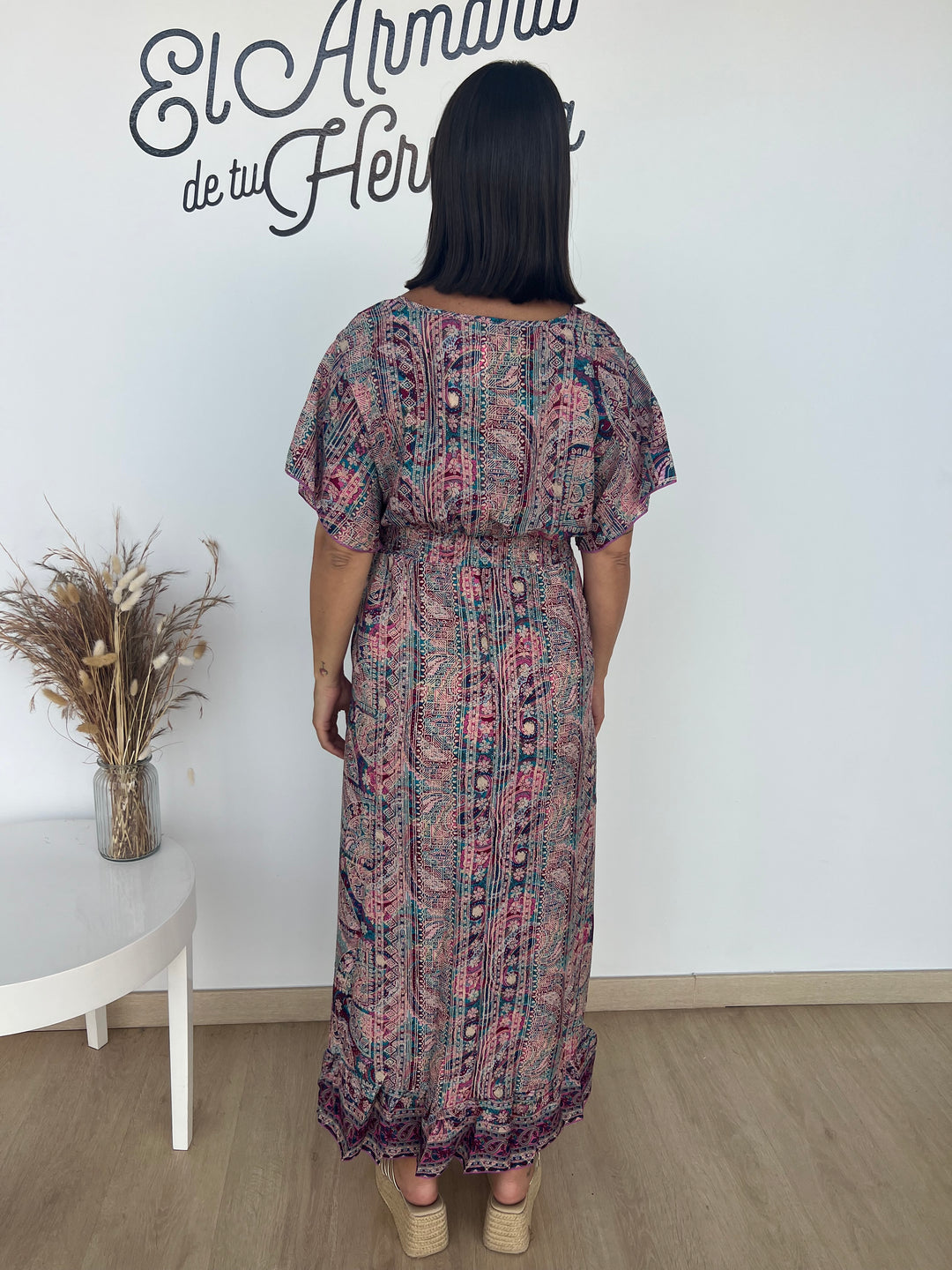 Vestido Vanesa fucsia