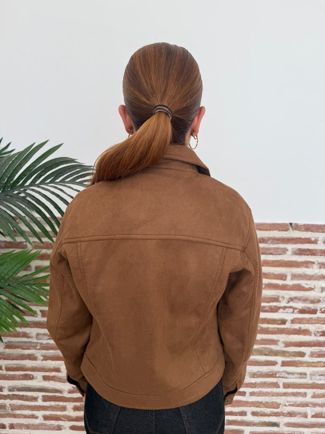 Chaqueta Marta marrón claro