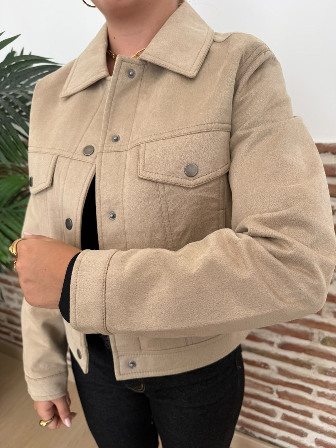Chaqueta Marta beige