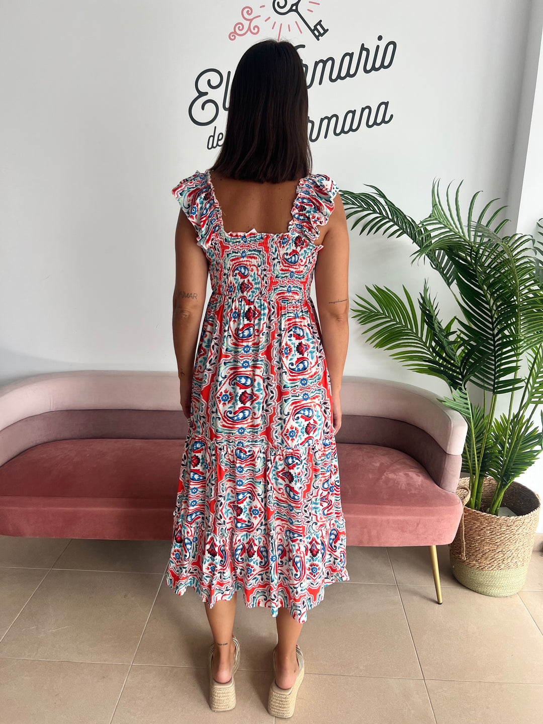 Vestido Molly naranja
